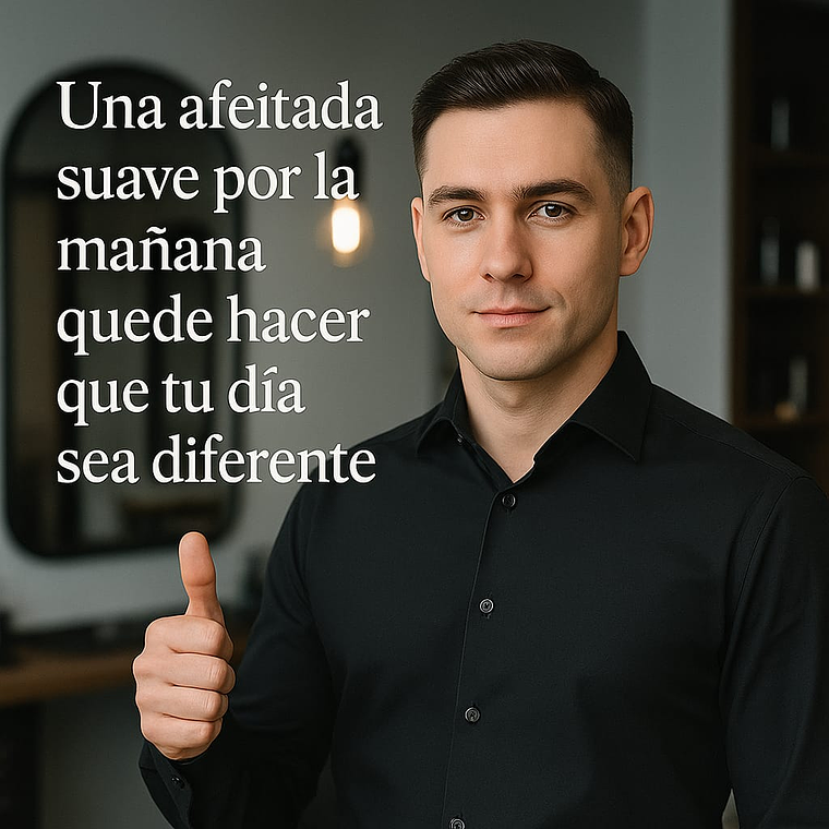 Navaja Afeitar Jabón Hisopo Hojas Kit Barbero Porta Navajas 8