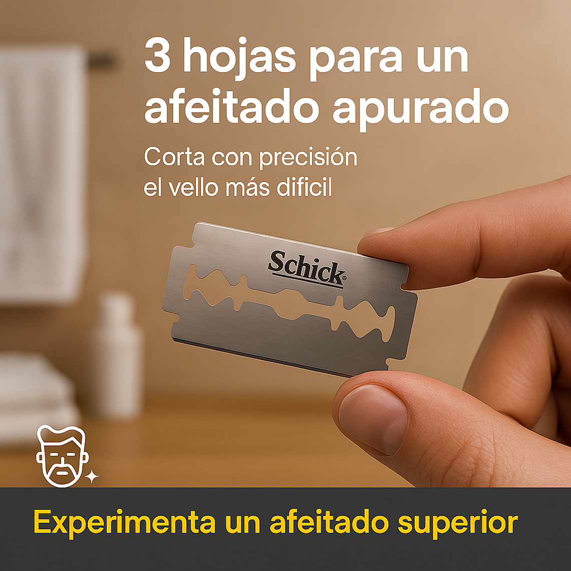 Navaja Afeitar Jabón Hisopo Hojas Kit Barbero Porta Navajas 5