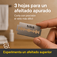 Navaja Afeitar Jabón Hisopo Hojas Kit Barbero Porta Navajas - Miniatura 5