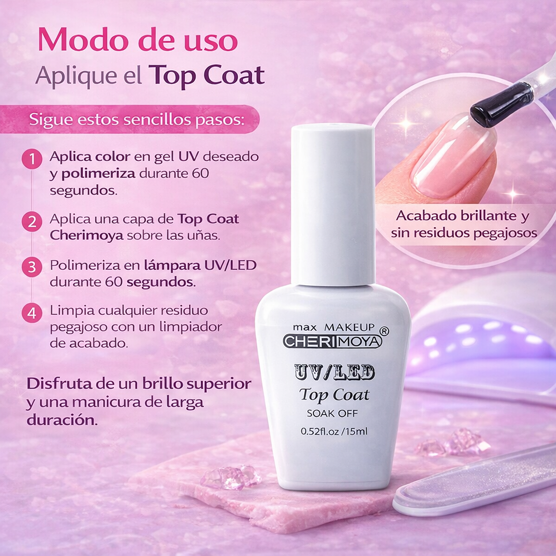 Kit Top Coat Base Coat Ph Balance Y Ultrabond Esmaltado Gel 10
