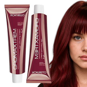 Tintura Cabello Cromatone Rojizo Max Cobertura 60g X 2 Tubos