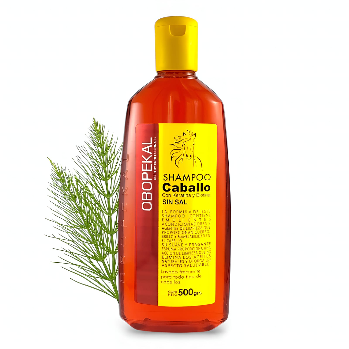 Shampoo Cola de Caballo para Cabello Obopekal 500 gr  1