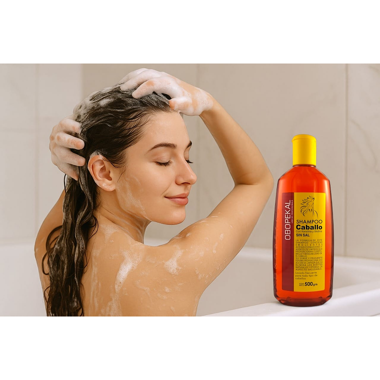 Shampoo Cola de Caballo para Cabello Obopekal 500 gr  2