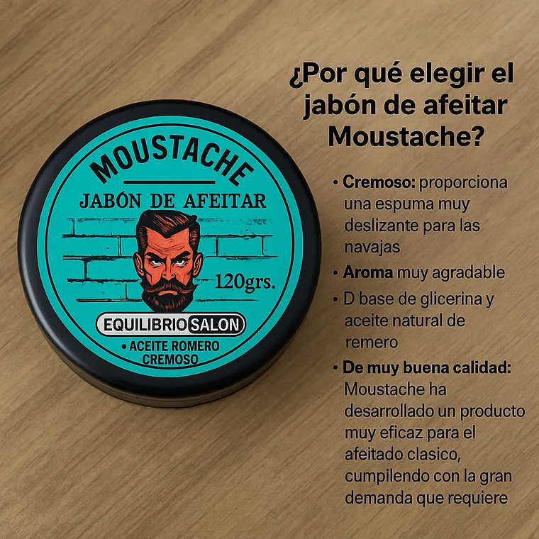 Jabón Afeitar Hisopo Tazón Kit Afeitado Clasico Hacer Espuma 2