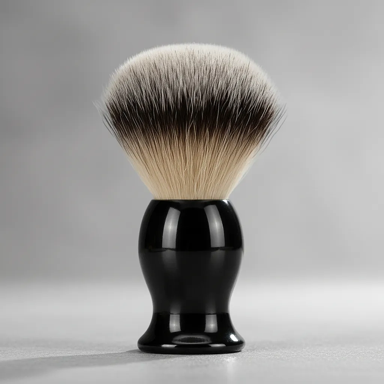 Kit Afeitar Clásico Con Taza + Hisopo + Rastrillo Doble Filo Inoxidable 2