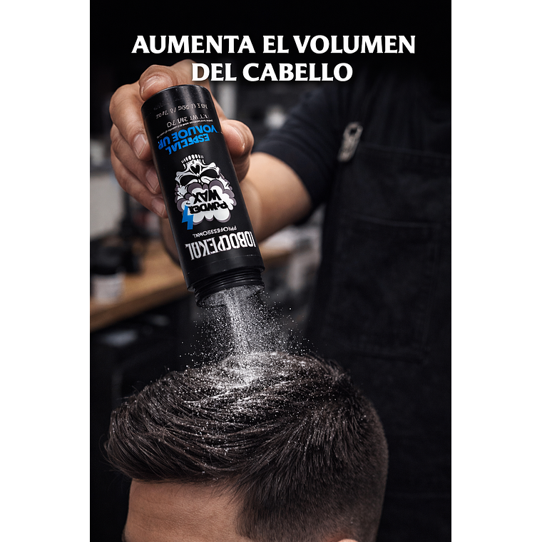 Polvo Texturizador Para Cabello Unisex 20g Volumen Duradero 3