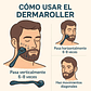Dermaroller Rodillo Crecimiento de Barba 540 Micro Agujas 0.50mm - Miniatura 4