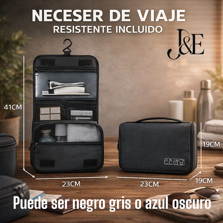 Kit Barba Hombre Navaja Afeitar Cuchillas Jabon Hisopo Bolso 4