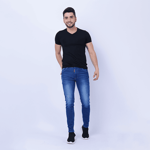 Jeans Hombre Confort Mas Que Medio T.2