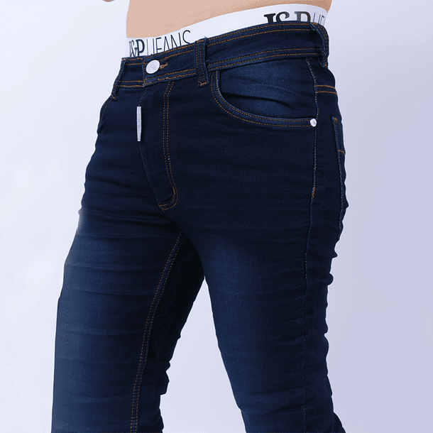 Jeans Hombre Confort Pardo 4