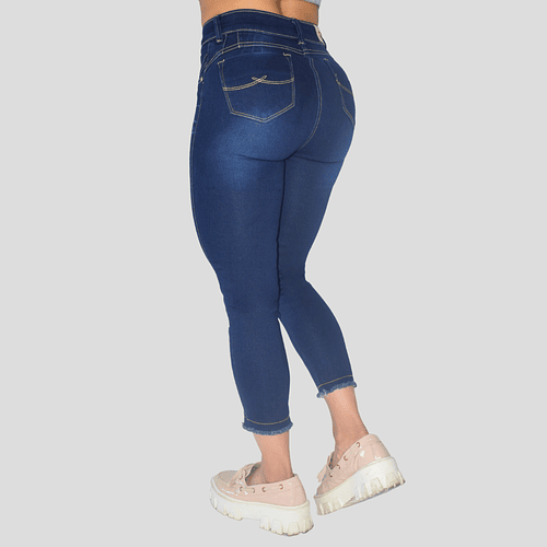Jeans Capri de Mujer Mas Que Medio 