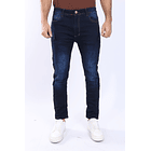 Jeans confort para hombre tono industrial t.2 4