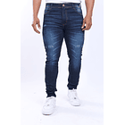 Men's comfort jeans in dark tones 4