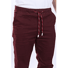 Jogger Drill Para Hombre- Vinotinto 5