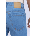 Jean Wideleg Para Hombre -Tono Claro 6