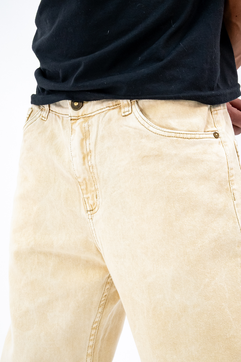 Oversize para hombre tono beige frosteado 6