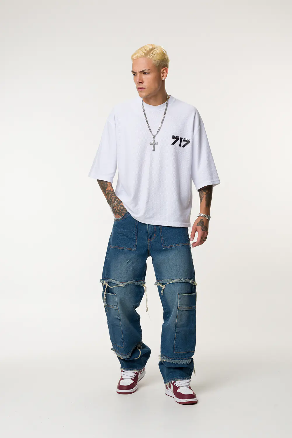 1004 OVER SHOTER HOMBRE TONO MEDIO DIRTY 1