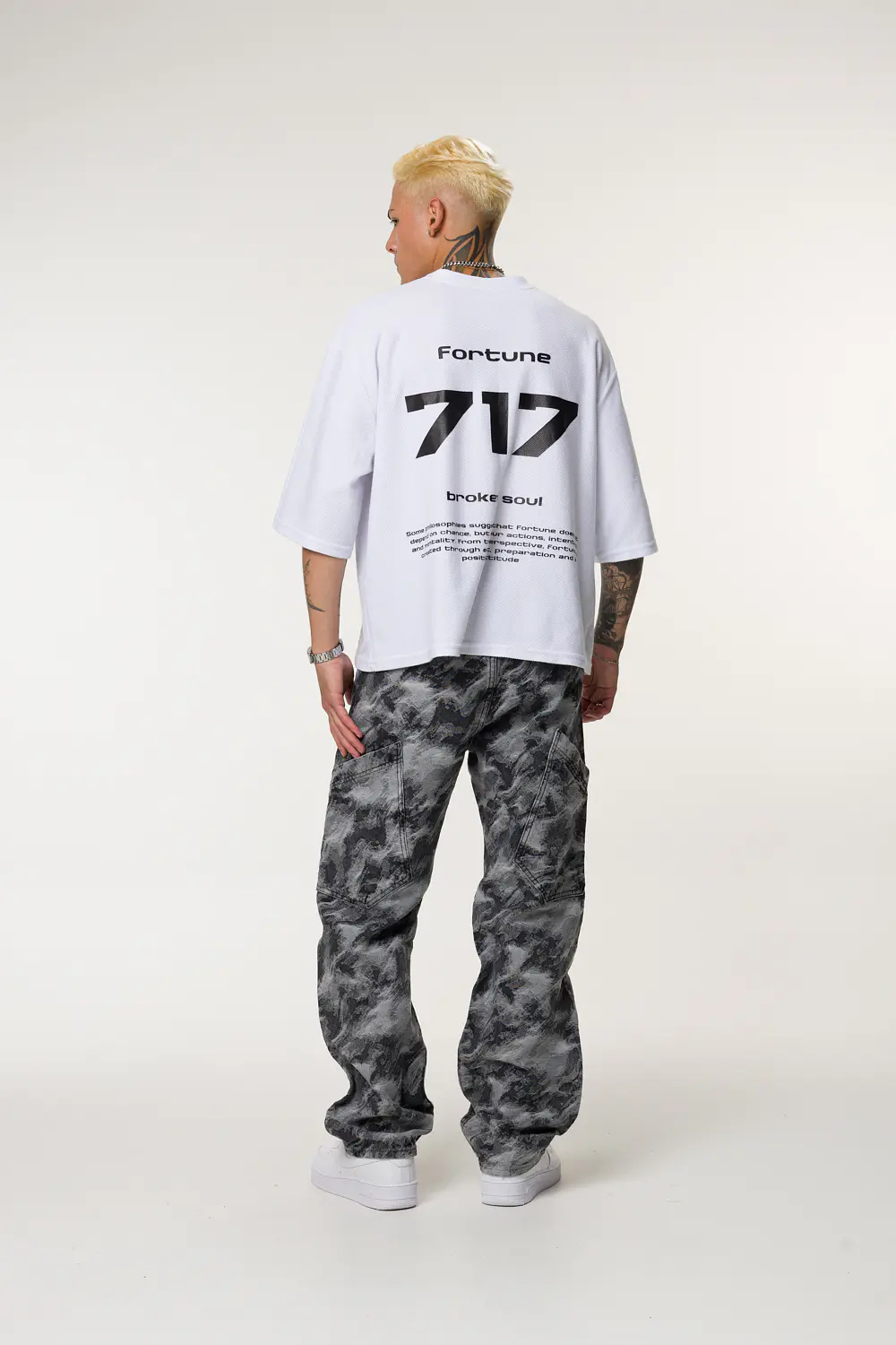 1028 OVER JACQUARD HOMBRE TONO GRIS 8