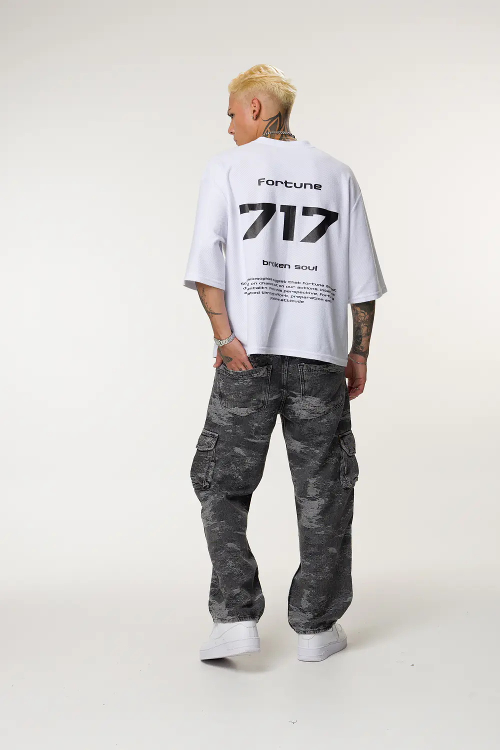 1023 OVER JACQUARD HOMBRE TONO GRIS 4