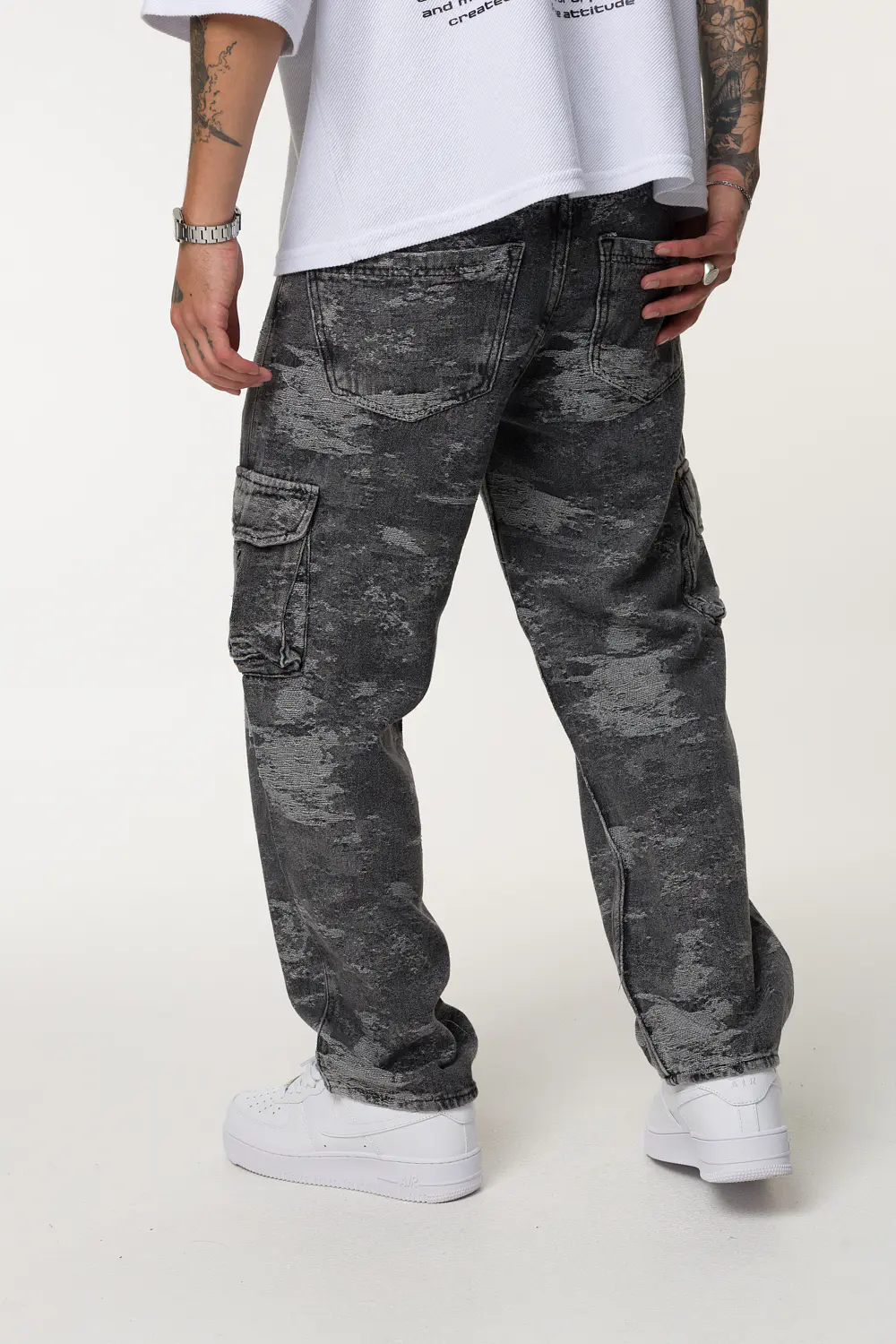 1023 OVER JACQUARD HOMBRE TONO GRIS 7