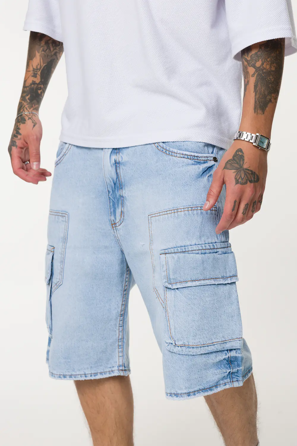 BERMUDA OVE CARGO HOMBRE TONO MEDIO CLARO 