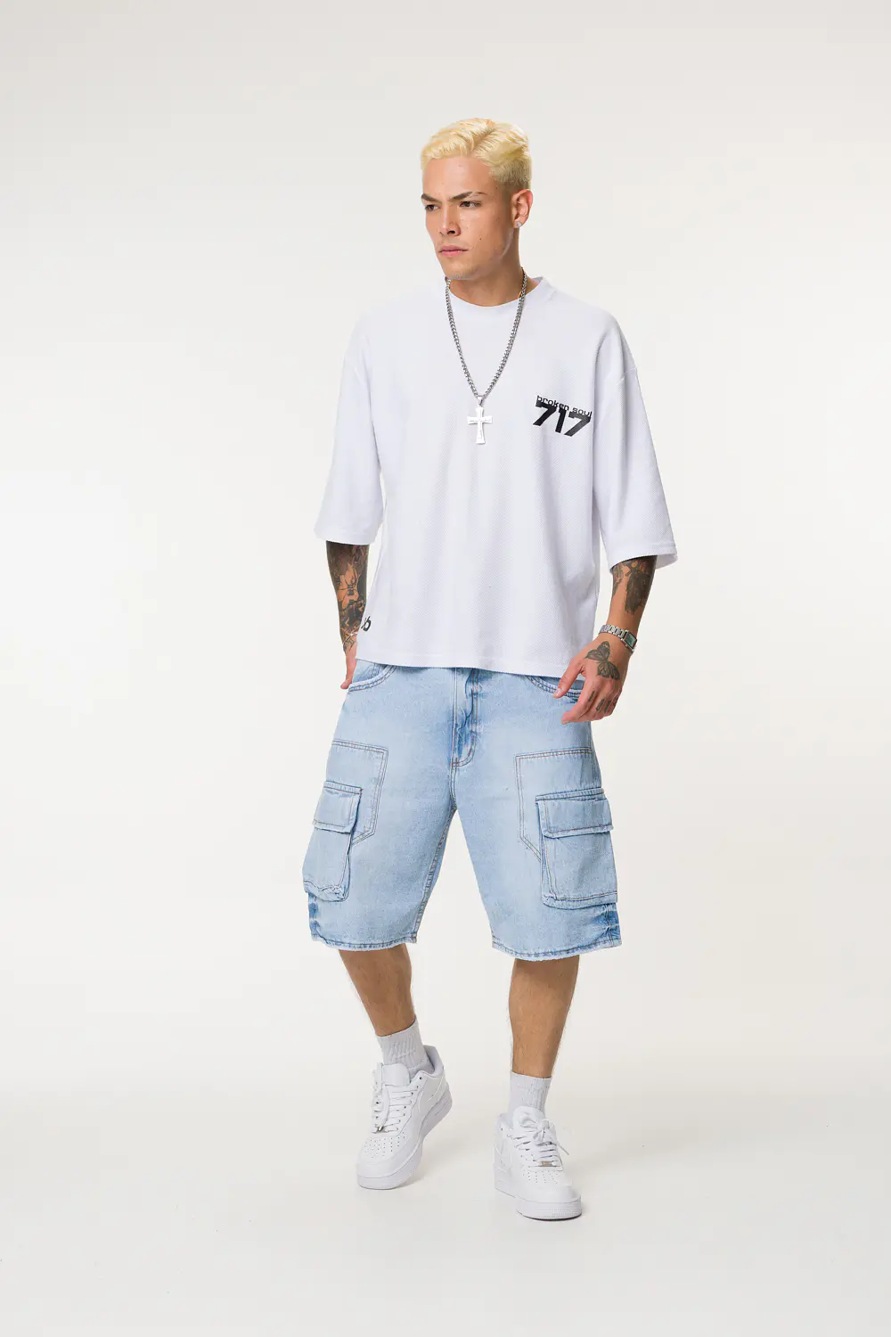 BERMUDA OVE CARGO HOMBRE TONO MEDIO CLARO  4