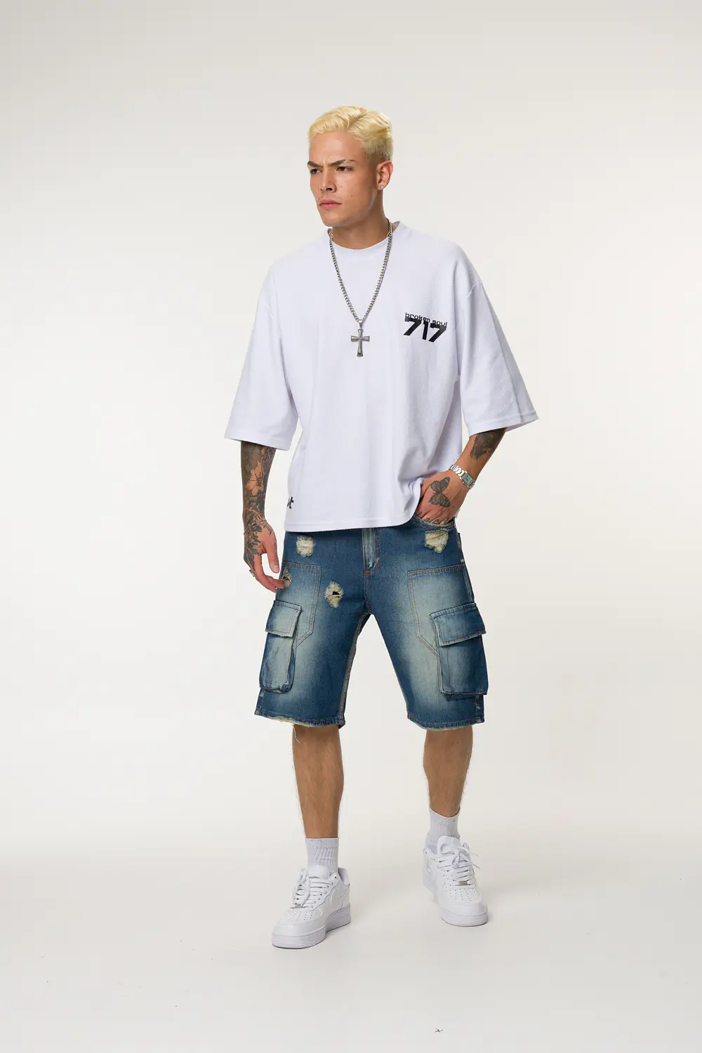 1024 BERMUDA OVER CARGO HOMBRE TONO DIRTY