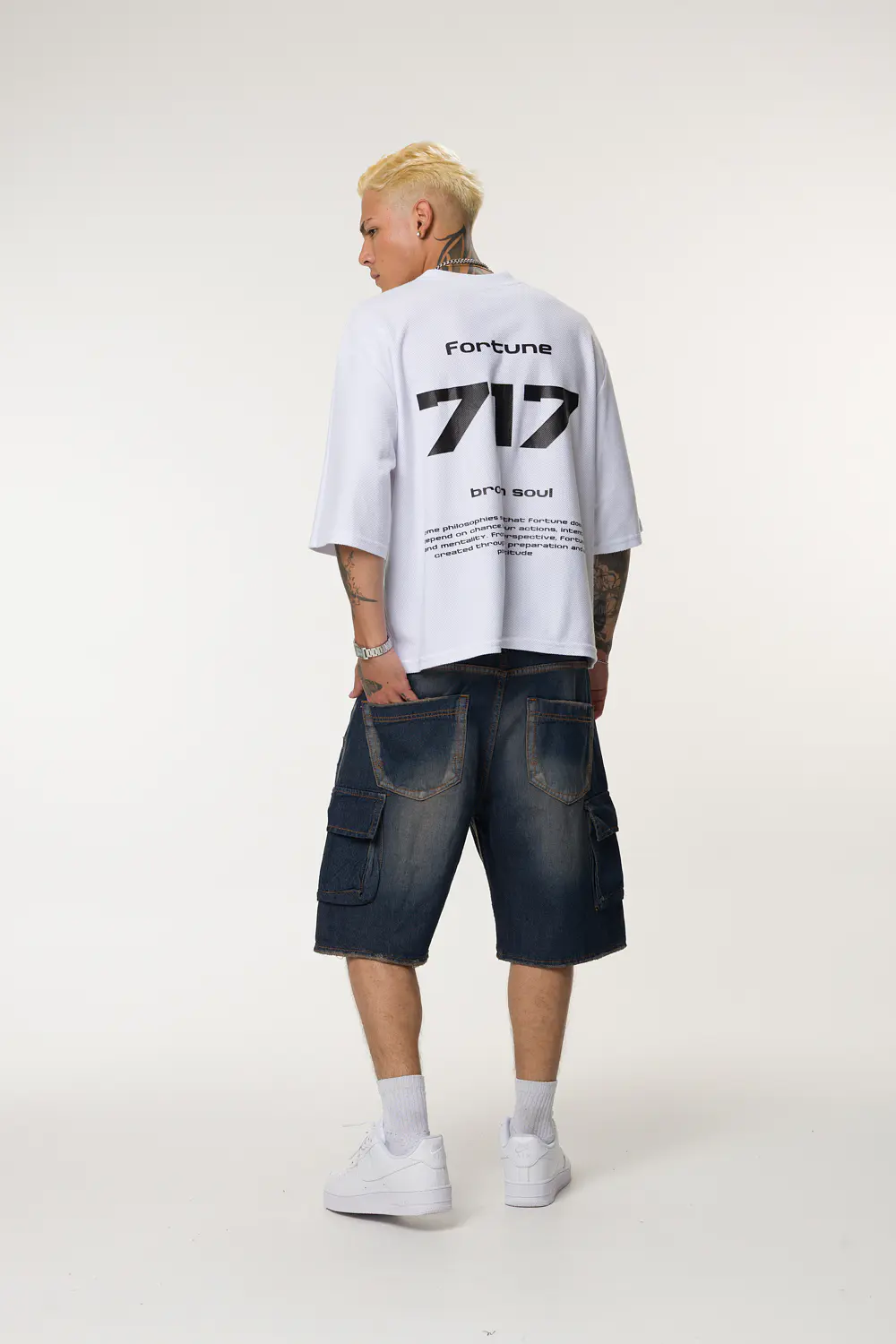 BERMUDA OVER CARGO HOMBRE TONO PARDO 4