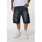 BERMUDA OVER CARGO HOMBRE TONO PARDO 2