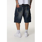 BERMUDA OVER CARGO HOMBRE TONO PARDO 3