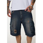 BERMUDA OVER CARGO HOMBRE TONO PARDO 5