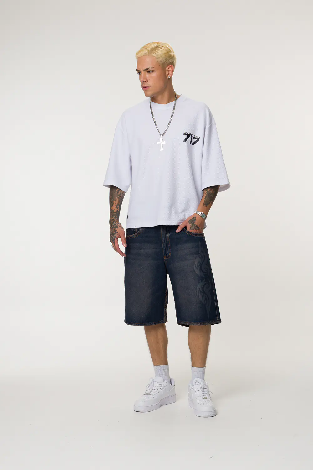 BERMUDA OVER LASER HOMBRE TONO PARDO 6