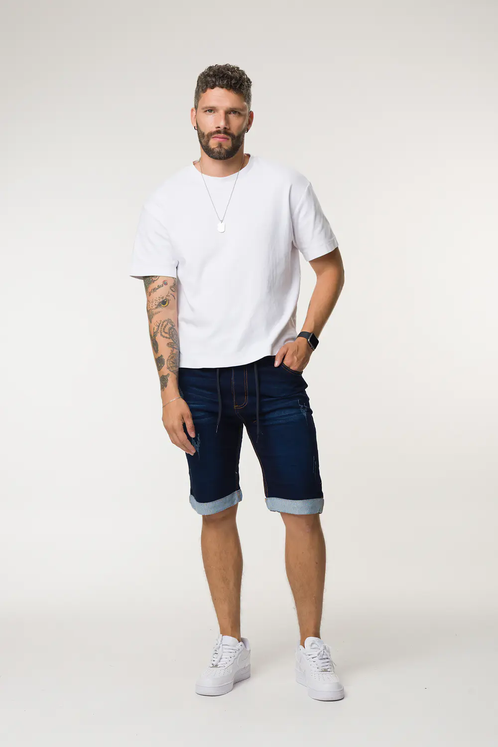 BERMUDA JOGGER HOMBRE TONO INDUSTRIAL 3