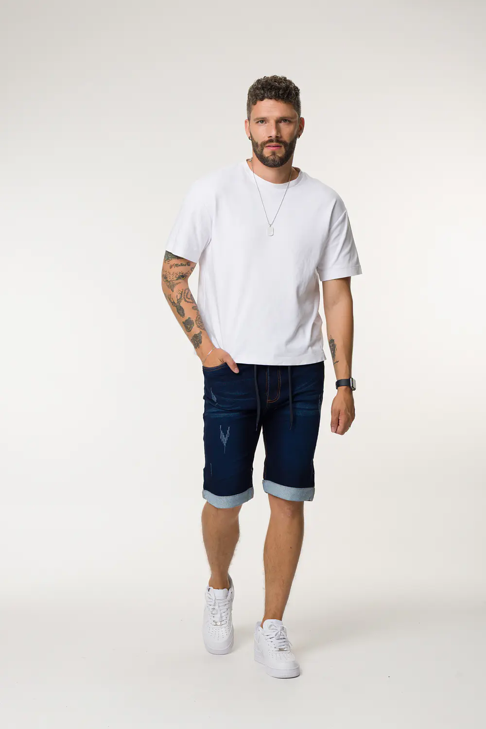 BERMUDA JOGGER HOMBRE TONO INDUSTRIAL
