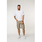 074 BERMUDA CARGO DRIL TONO BEIGE 1