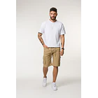 073 BERMUDA CARGO DRIL TONO CAQUI 3