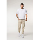 CARGO DRIL TONO BEIGE 1