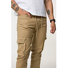 CARGO DRIL TONO CAQUI 4