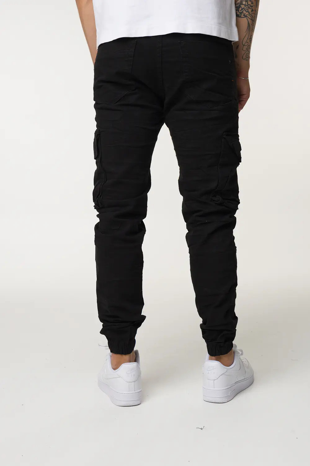 CARGO DRIL TONO NEGRO 5