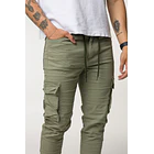 CARGO DRIL TONO VERDE CLARO 2