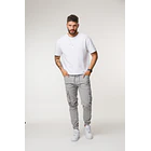 CARGO DRIL TONO GRIS CLARO 1