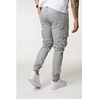 CARGO DRIL TONO GRIS CLARO 4