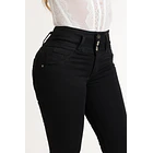 PRETINA ANCHA CON BOLSILLO TONO NEGRO 3