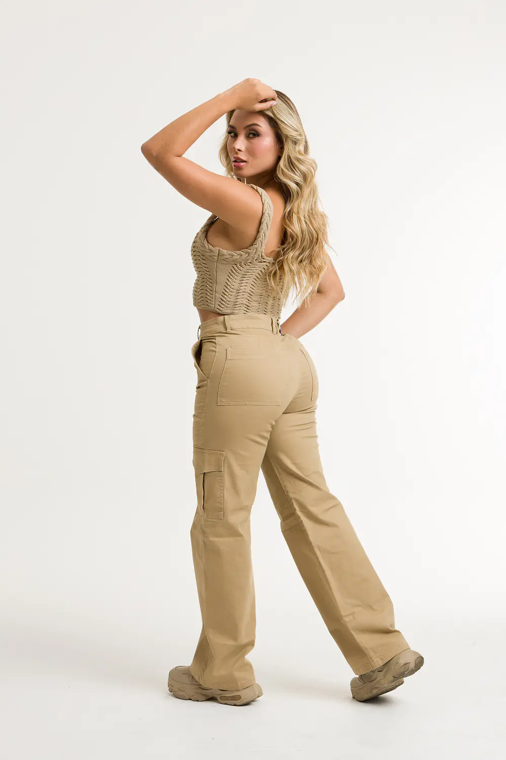 WIDELEG PARA DAMA TONO CAQUI 3