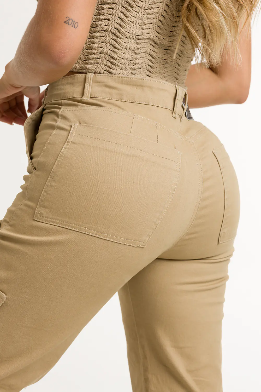 WIDELEG PARA DAMA TONO CAQUI 4