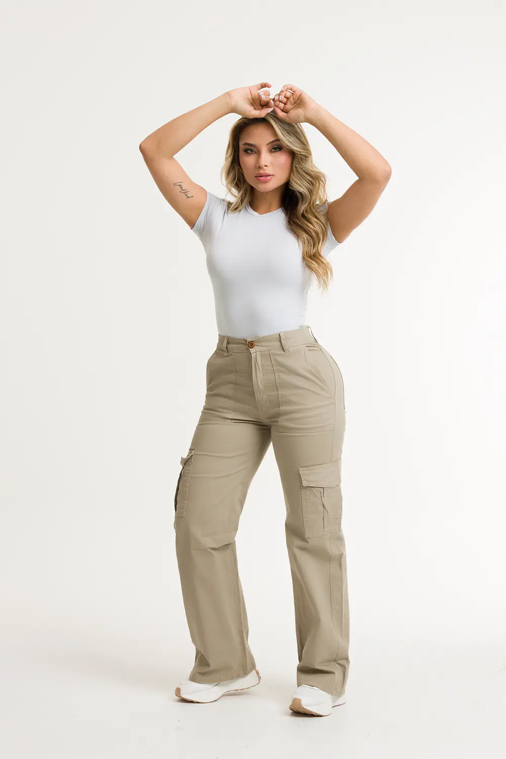WIDELEG DAMA TONO BEIGE 1