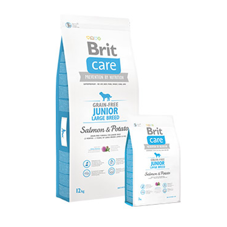 Brit Care Junior Large Breed – Salmon & Potato 