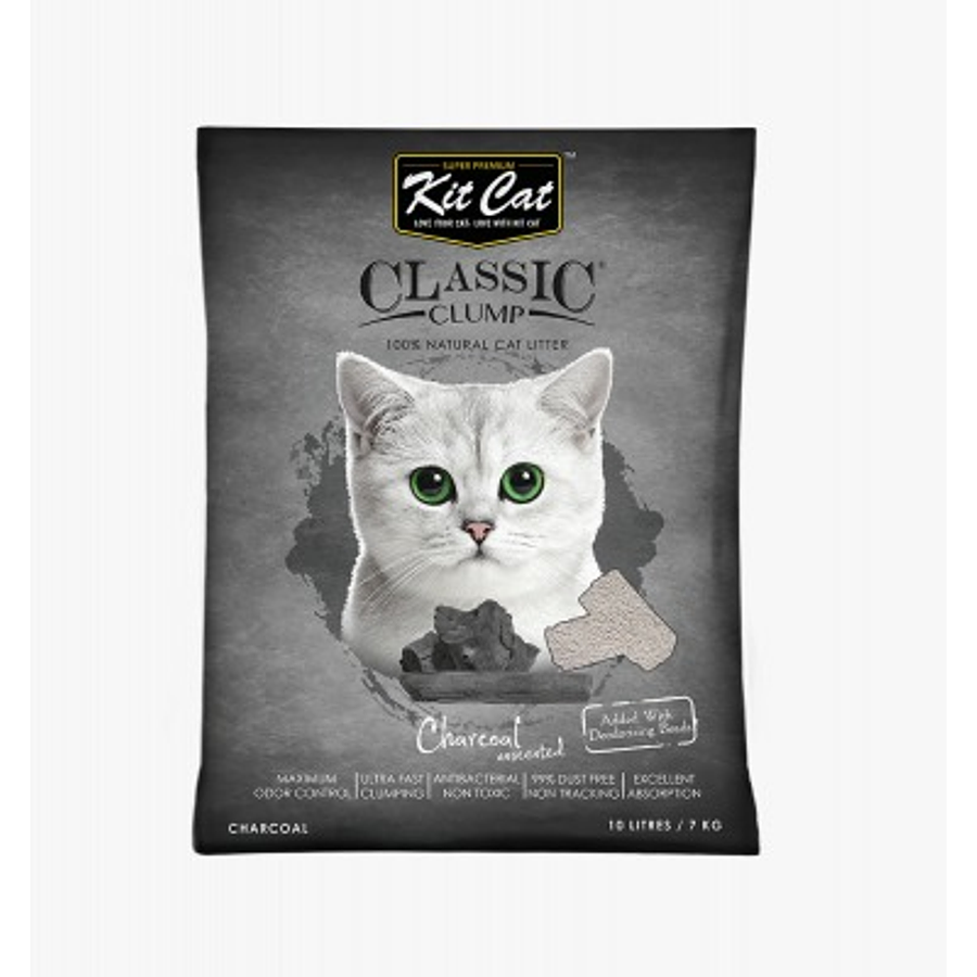 Kit Cat Arena Clasica Aroma a Carbon 7 Kg