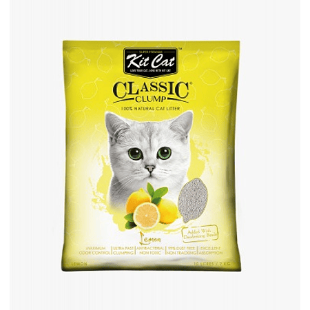 Kit Cat Arena Clasica Aroma a Limon 7 Kg