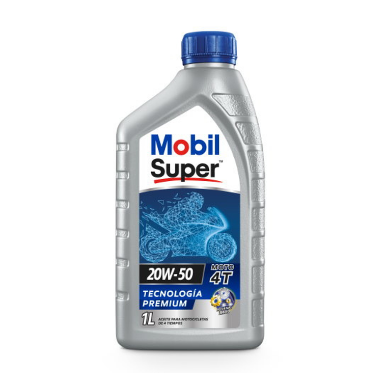 ACEITE MOBIL SUPER 20W50  4T  1/4 1
